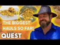 The BIGGEST Gold Mining Hauls So Far Aussie Gold Hunters Mine SOS