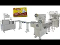 180pcs per minute chicken bouillon cube processing pressing wrapping box packing machine line