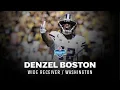 Denzel Boston Highlights Washington WR 2025 Breakout Season Scouting Tape