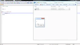 VB Script - conditional operator and loops