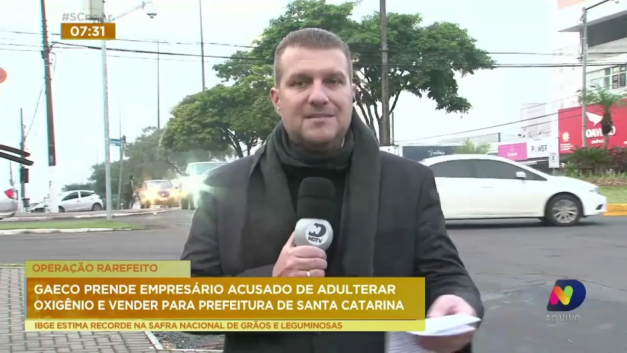 Operação Rarefeito: GAECO prende empresário acusado de adulterar oxigênio