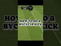 How to do a bicycle kick in FC mobile