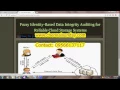 Fuzzy Identity-Based Data Integrity Auditing for Reliable Cloud Storage Systems