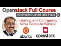 OpenStack 3 Node Cluster on Ubuntu - Installing and Configuring Nova Compute Service