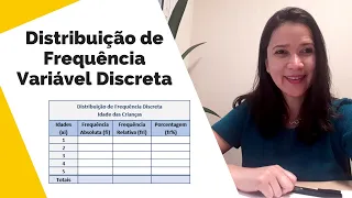 AULA 04 - DISTRIBUIÇÃO DE FREQUÊNCIA VARIÁVEL DISCRETA | Introdução à Estatística