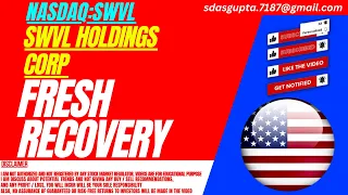 SWVL HOLDINGS CORP STOCK FRESH RECOVERY SWVL STOCK SWVL HOLDINGS STOCK SWVL STOCK