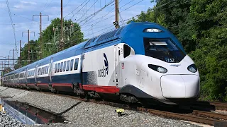 NEW Amtrak Acela Express Avelia Liberty Fast Trains