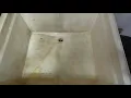 Clean super dirty laundry tub