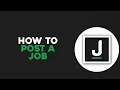 How To Post a Job on Jora Jobs Quick Tutorial
