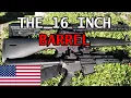 55gr and 62gr 5 56 From a 16 Inch Barrel