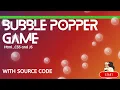 Coding a SATISFYING Bubble Popper Game JS Tutorial