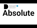 Absolute Similar Words