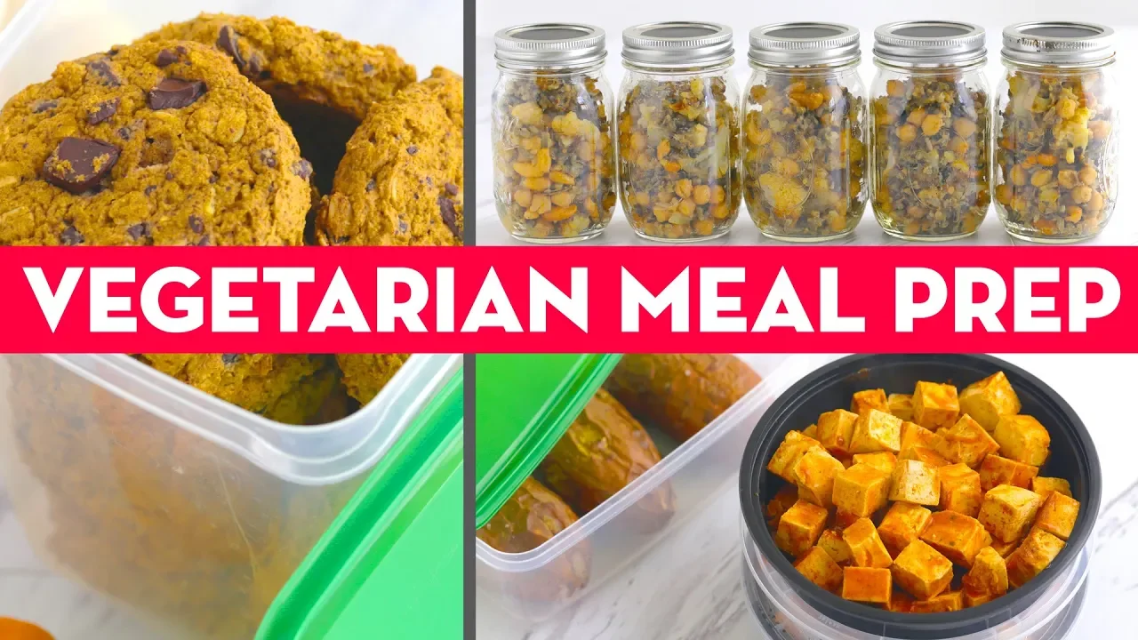 Vegetarian Meal Prep Recipes for Breakfast, Lunch and Dinner! Meal Planning - Mind Over Munch