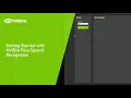 Getting Started with NVIDIA Riva Speech Recognition
