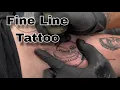 Download Lagu How to tattoo fine line / fine line tattoo 😎