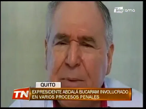 Expresidente Abdalá Bucaram involucrado en varios procesos penales