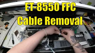 Remove Install FFC Cables in Epson ET-8550 EcoTank