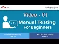 QA Manual Testing Class 1 - Complete Course For Beginner