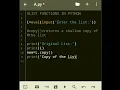 List functions in