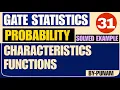 Characteristics function Solved examples ONE SHOT GATE STATISTICS Statistics by Punam