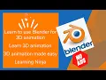 Learn to use Blender for 3D animation - Learn 3D animation