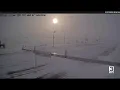 Hazardous driving conditions in central Montana
