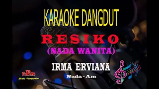 karaoke resiko nada wanita irma erviana karaoke dangdut tanpa vocal 