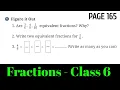 Fractions Class 6 Class 6 Maths Ganita Prakash Chapter 7 Page 165 Figure it out