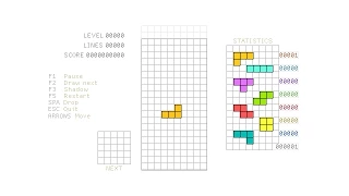 Tetris - HTML5 Game Programming Tutorial javascript