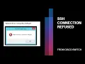 How to Fix the SSH Connection Refused Error During Cisco Switch Login no Crypto Key Configured