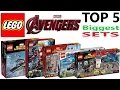 Download Lagu Lego Avengers Top 5 Biggest Sets of all Time - Lego Speed Build Review