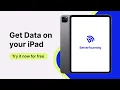How to get Data on your iPad Easy Tutorial