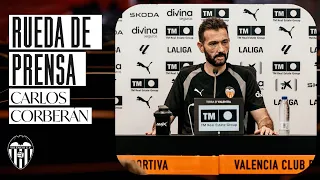 RUEDA DE PRENSA DE CARLOS CORBERÁN PREVIA AL VALENCIA CF - FC BARCELONA