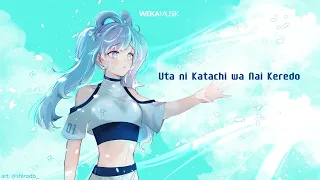 kobo kanaeru doriko feat hatsune miku uta ni katachi wa nai keredo weka remix 