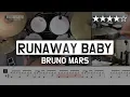 Download Lagu [Lv.16] Runaway Baby - Bruno Mars (★★★★☆) POP Drum Cover