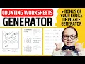 Creating Counting Worksheets For KDP - Counting Worksheets Generator AWESOME Bonus