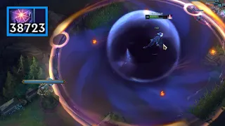 New Aurelion Sol with 38 000 Stacks - Is there a Limit for E Ult Size