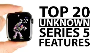 Top 20 Unknown Apple Watch Series 5 Features