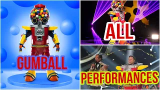 Masked singer USA gumball all performances