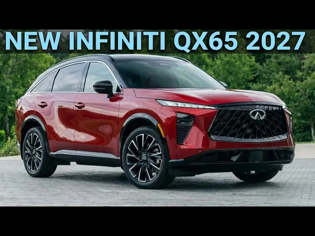 2027 Infiniti QX65 Autograph Debuts: A Stunning Return to Coupe-SUV Royalty
