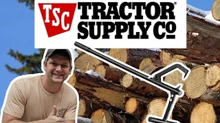 The easiest way to cut Fire Wood Lumberjack