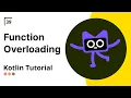 Function Overloading In Kotlin In Hindi Kotlin complete course in Hindi