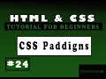 HTML and CSS Tutorials for beginners CSS padding