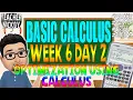 Basic Calculus Week 6 Day 2 Optimization Using Calculus