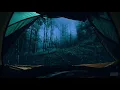Torrential Rain & THUNDER on a Camping Tent-Lost in the Forest-Sleep to Rain Sounds in the WILD