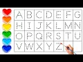 A to Z Tracing for Kids Learn ABC Alphabet Dotted Letter Writing Practice Preschool Learning
