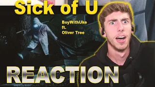 What in the PG-13! Sick of U by BoyWithUke ft. Oliver Tree REACTION!