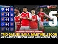 Lagu TRIO GABJES, SAKA, MARTINELLI SEGERA 😱 Magis Madueke 😎 Komitmen Tinggi Norgaard 😍 |Berita Arsenal