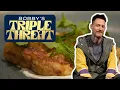 Michael Voltaggio Makes Cauliflower Steaks Veggie Bolognese Bobby s Triple Threat Food Network