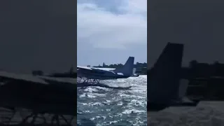 Anchored on a runway 🤔